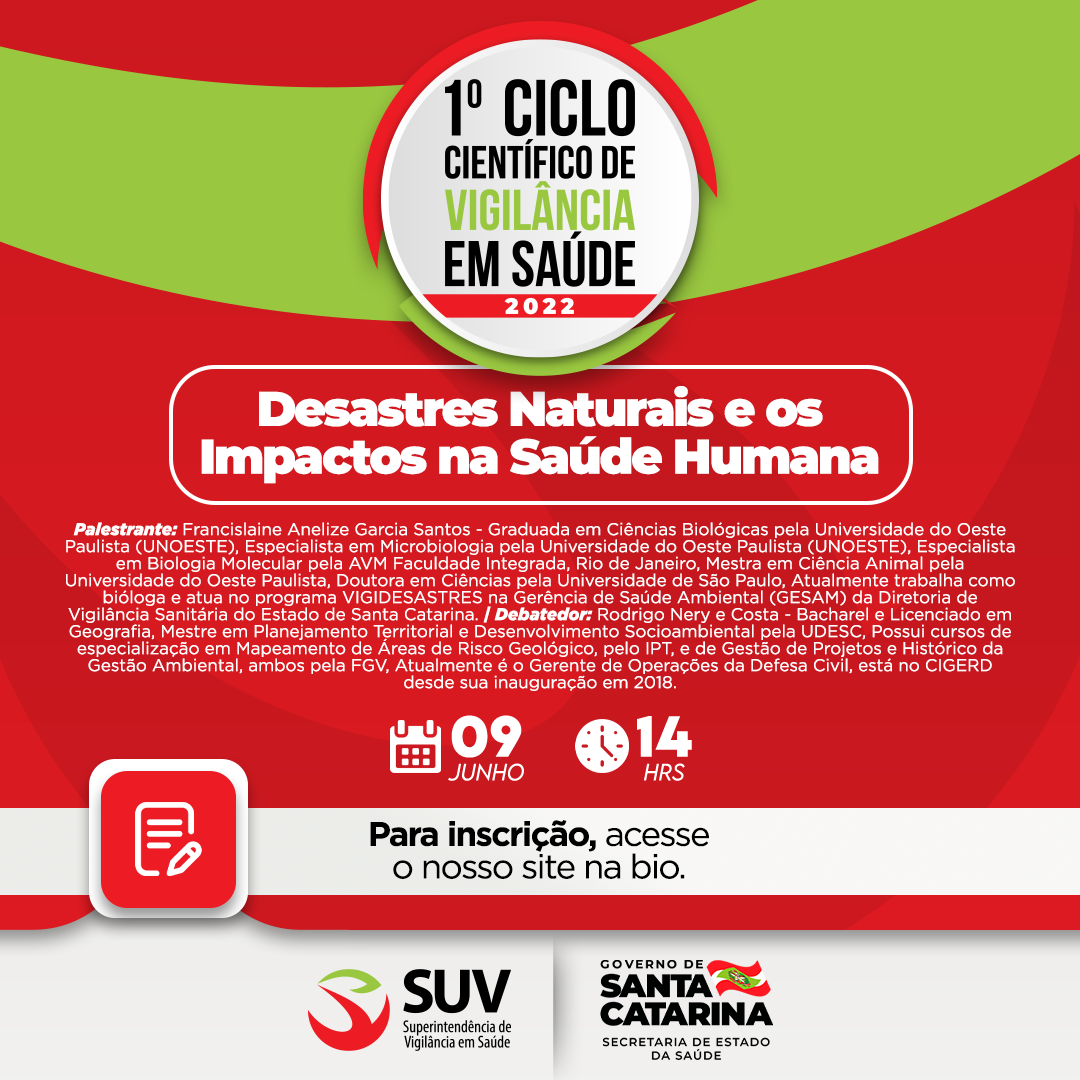 Desastres Naturais e os Impactos na Saude Humana