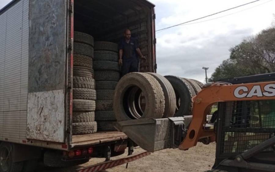 Dengue em SC: mais de 50 mil pneus inservíveis foram recolhidos no primeiro semestre deste ano