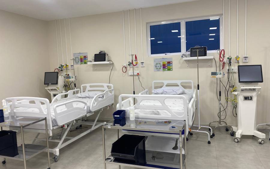 Santa Catarina abre mais 13 leitos de UTI para atender casos respiratórios graves