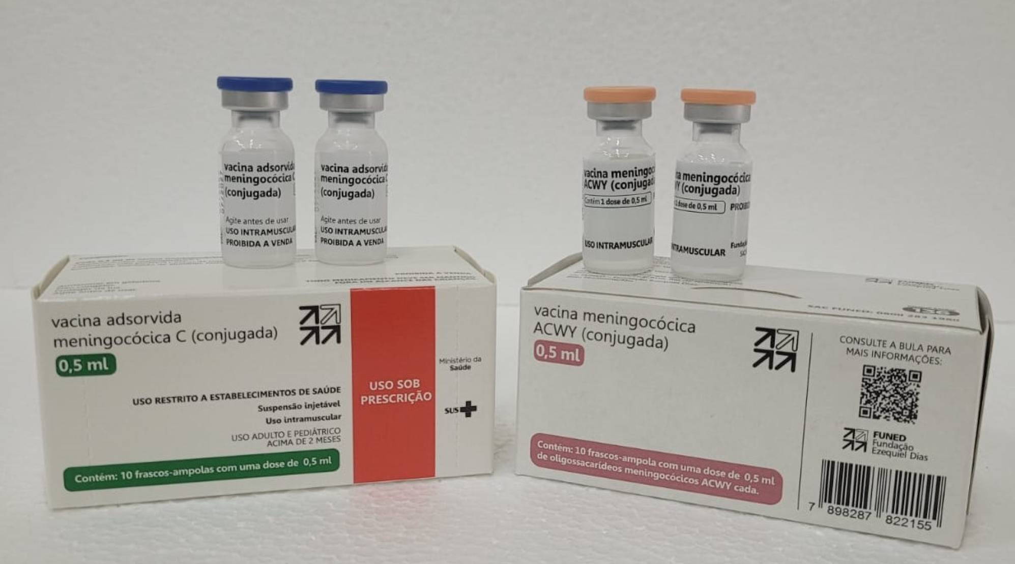 Santa Catarina passa a aplicar vacina meningocócica ACWY como reforço em crianças de 12 meses