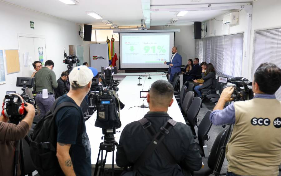 Ações do Governo do Estado, com os municípios, reduzem em mais de 90% casos e óbitos por dengue em Santa Catarina